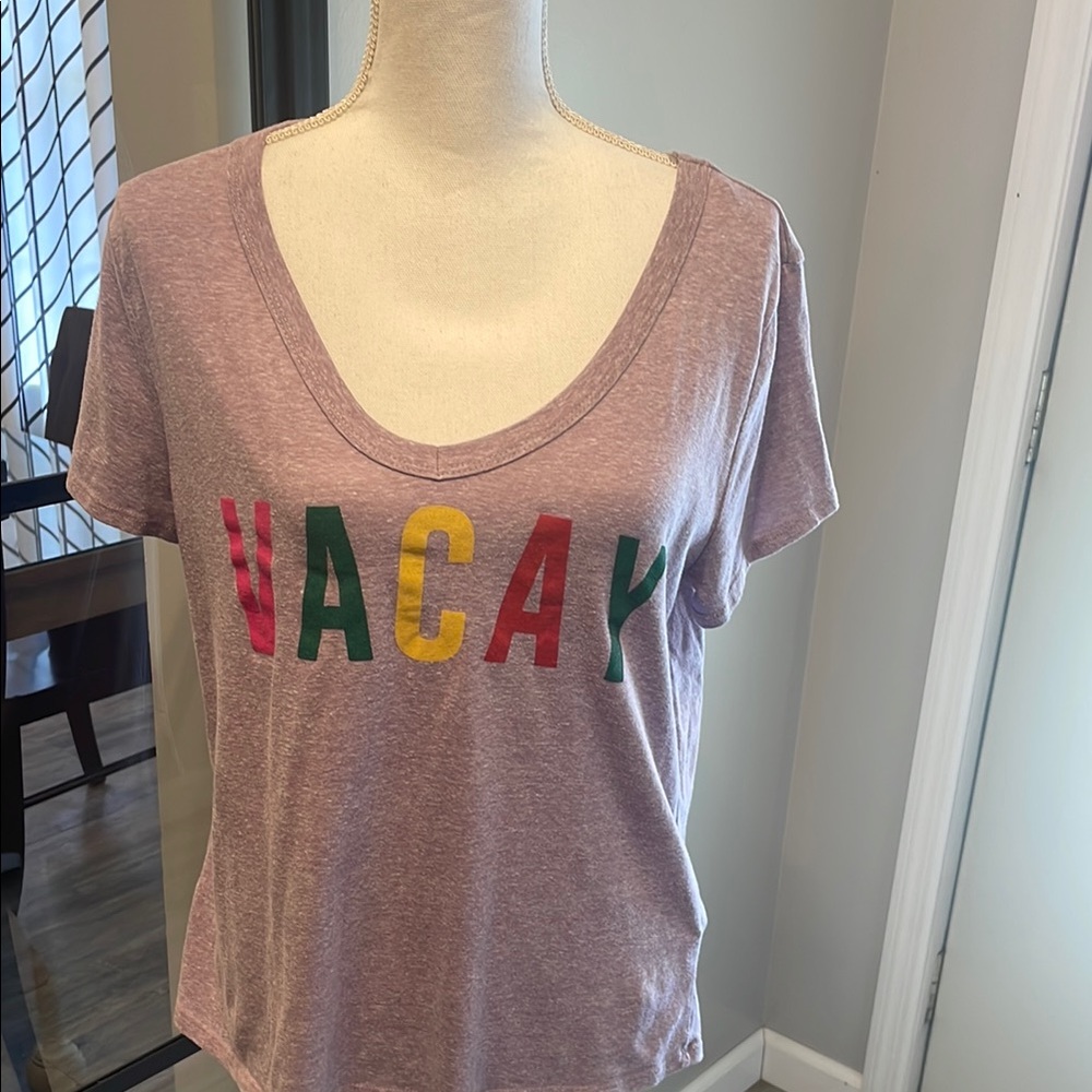 Boutique brand Sweet Claire…VACAY Graphic Tee…Size Large